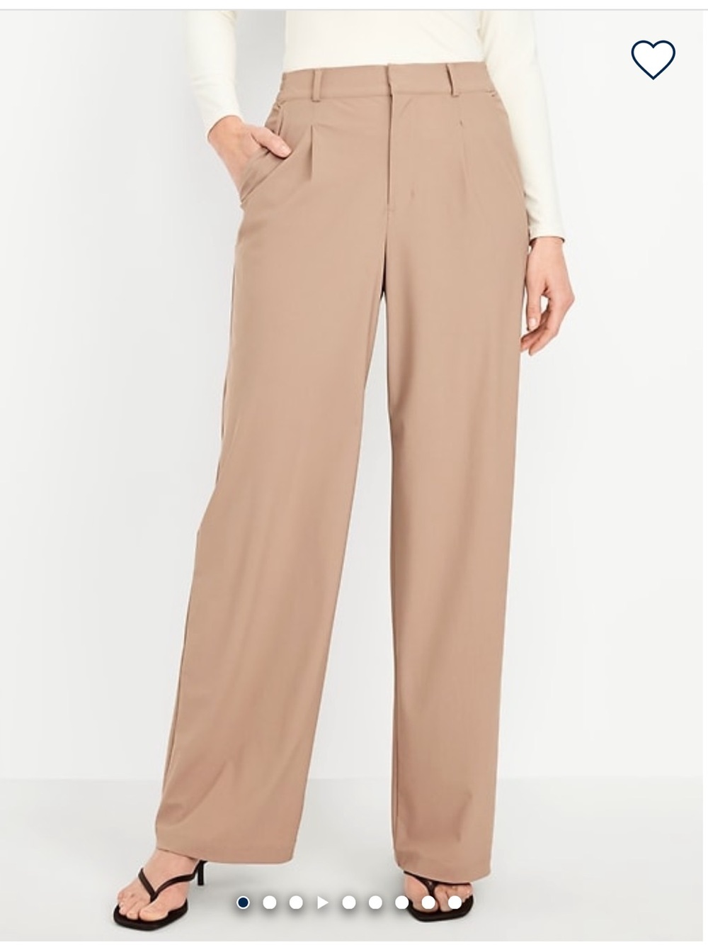 High Waisted Sleek Tech Trouser Pant